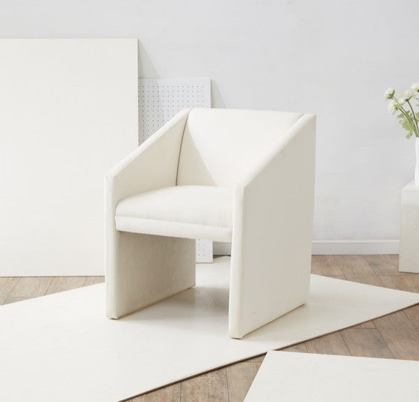 Safavieh Couture Liandra Upholstered Armchair, Ivory