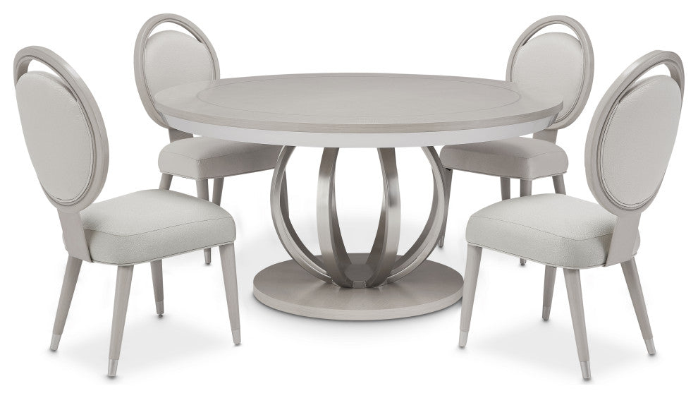 Eclipse Round Dining Table - Moonlight Gray