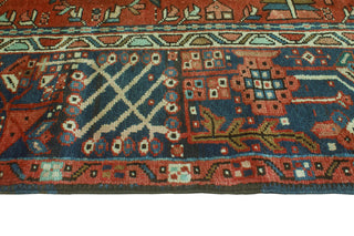 Fine Vintage Heriz Bickford Rust/Charcoal Runner, 5'0 x 12'1