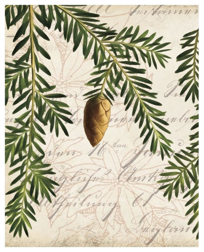 "Vintage Noel IV" Digital Paper Print by Katie Pertiet, 30"x37"