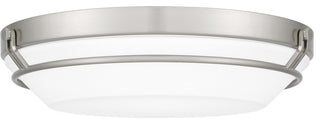 Dunbar LED Flush Mount, Brushed Nickel
