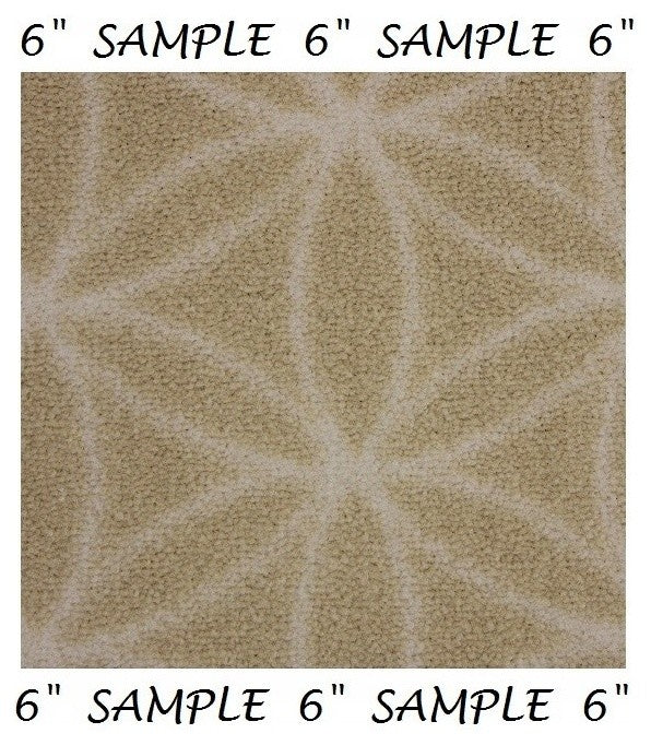 EYELET Soft Tactesse Nylon Area Rug with Anti-Stain Protection, Buttercup, 1 Sample 6"x6"