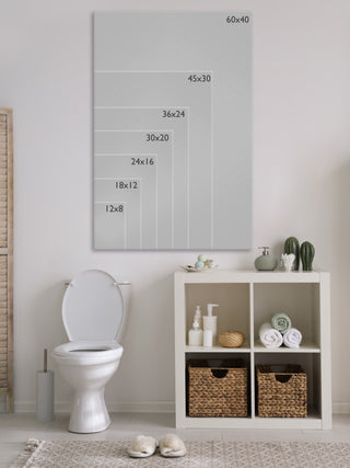 "Wash Dry Fold Iron" Framed Painting Print, 8x12