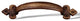 Antique English RKI Divet Indent Bow Pull, RKICP3713AE