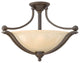 Hinkley Bolla Foyer Large Semi-Flush Mount, Olde Bronze