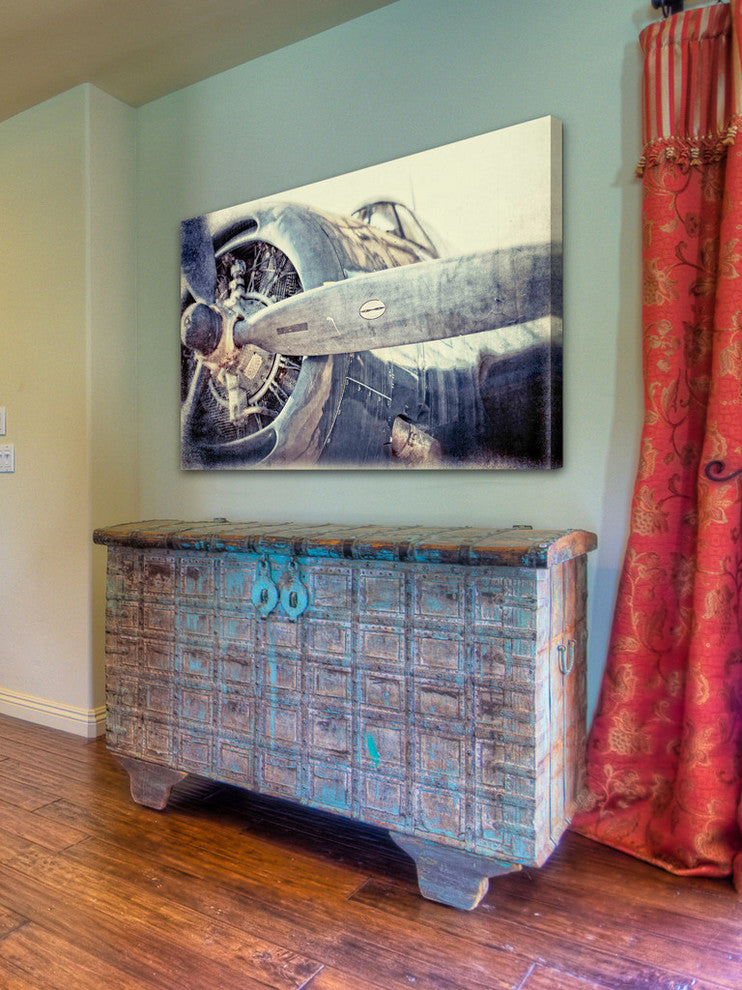 "Altitude 3" Painting Print on Wrapped Canvas