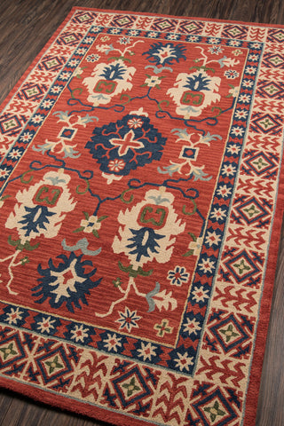 Tangier Hand-Hooked Rug, Red, 2'x3'