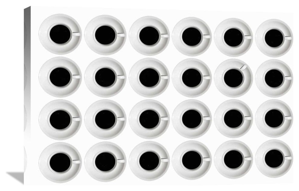 "Cups" Stretched Canvas Giclee by Stefan Eisele, 36x24"