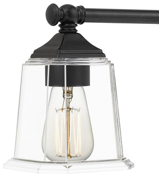 Quoizel NLC8604 Nicholas 4 Light 31"W Bathroom Vanity Light - Polished Chrome