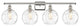 Innovations 516-4W-PN-G1215-8-LED 4 Light Bath Vanity Light, Polished Nickel
