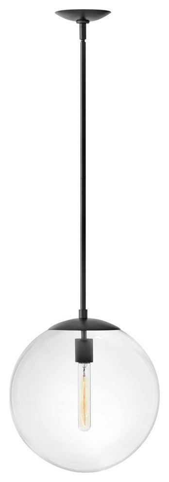 Hinkley Warby Medium Orb Pendant, Black