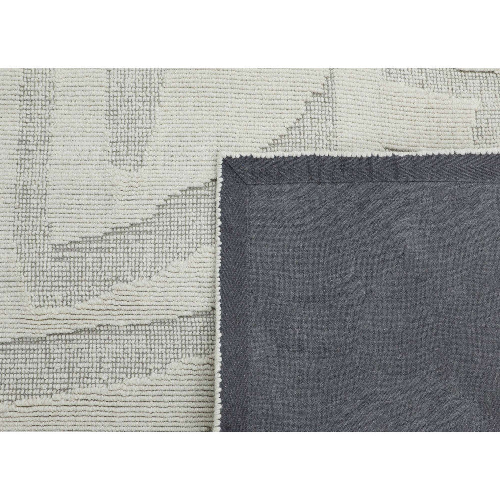 Savanna Diablo Area Rug, Ivory, 2'6"x8'