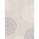Textured Wallpaper Floral, 937912, Brown Beige, Sample