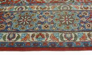 Fine Vintage Distressed Elissa Rust/Beige Rug, 9'3 x 12'5