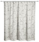 White Pumpkin Pattern 71x74 Shower Curtain