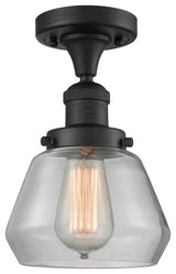 Innovations Lighting 517-1Ch-Bk-G172 1 Light Semi-Flush Mount