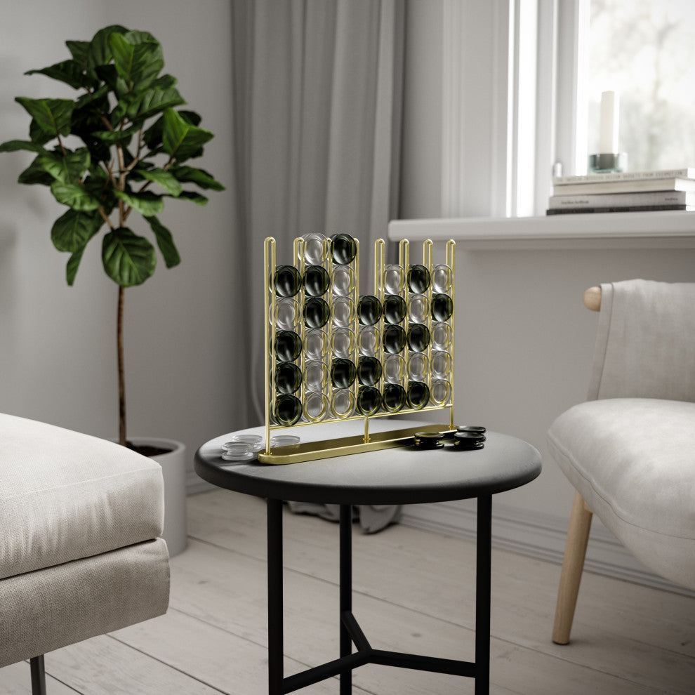 Umbra Stax 4-In-A-Row, Brass