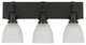 Edison 3-Light Antique Bronze Finish Vanity Light 6.5"x20.5"x10.5"