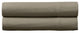 Heavyweight Cotton Flannel Pillowcase Set, Taupe, King Pillowcases Pair