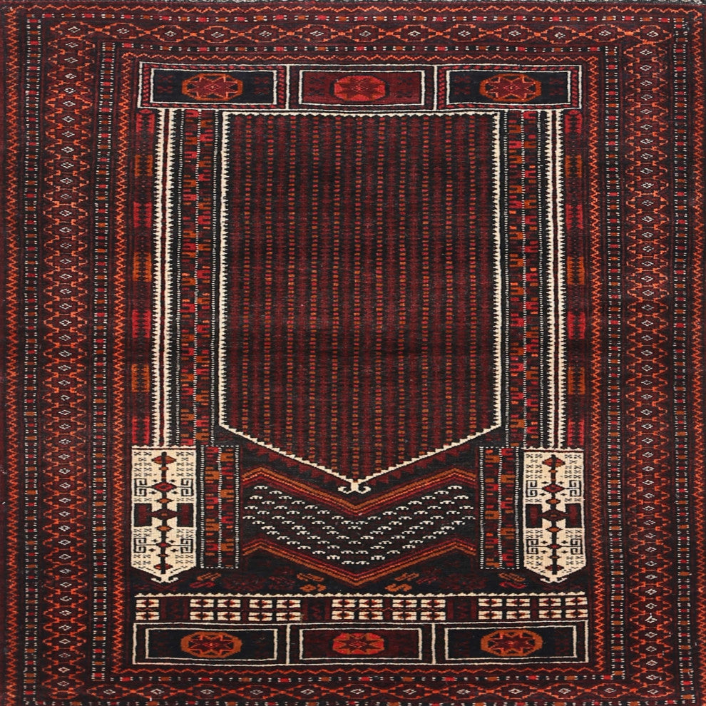 Ahgly Company Indoor Square Traditional Area Rugs, 8' Square