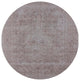 Ahgly Company Indoor Round Mid-Century Modern Area Rugs, 5' Round