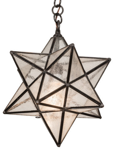Meyda Lighting 196886 12" Wide Moravian Star Pendant