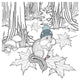 "Color the Forest Color VII" Digital Paper Print by Elyse DeNeige, 26"x26"