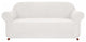 Subrtex 1-Piece Jacquard Stretch Armchair Loveseat Sofa slipcover, Off-White, Lo