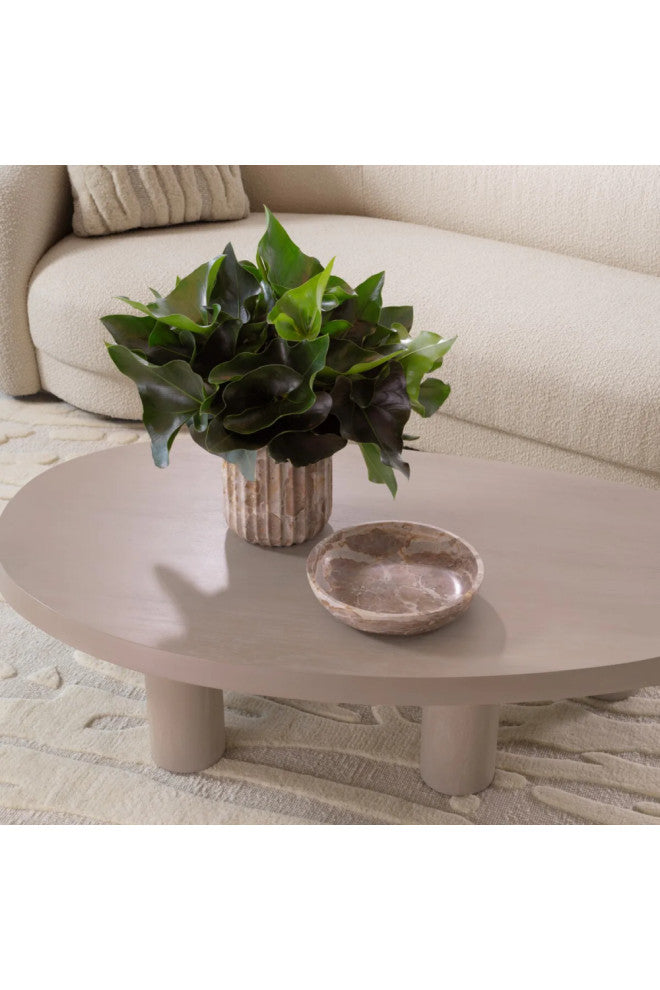 Stoneware Minimalist Bowl | Eichholtz Revolt, Brown