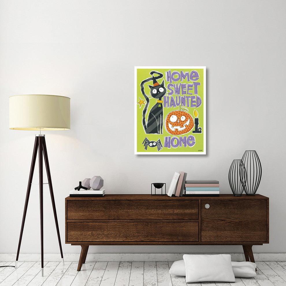 "Bats and Black Cats III" Digital Paper Print by Anne Tavoletti, 30"x37"