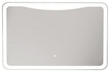 Transolid Mason LED-Backlit Contemporary Mirror, Silver