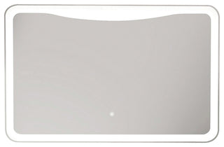 Transolid Mason LED-Backlit Contemporary Mirror, Silver