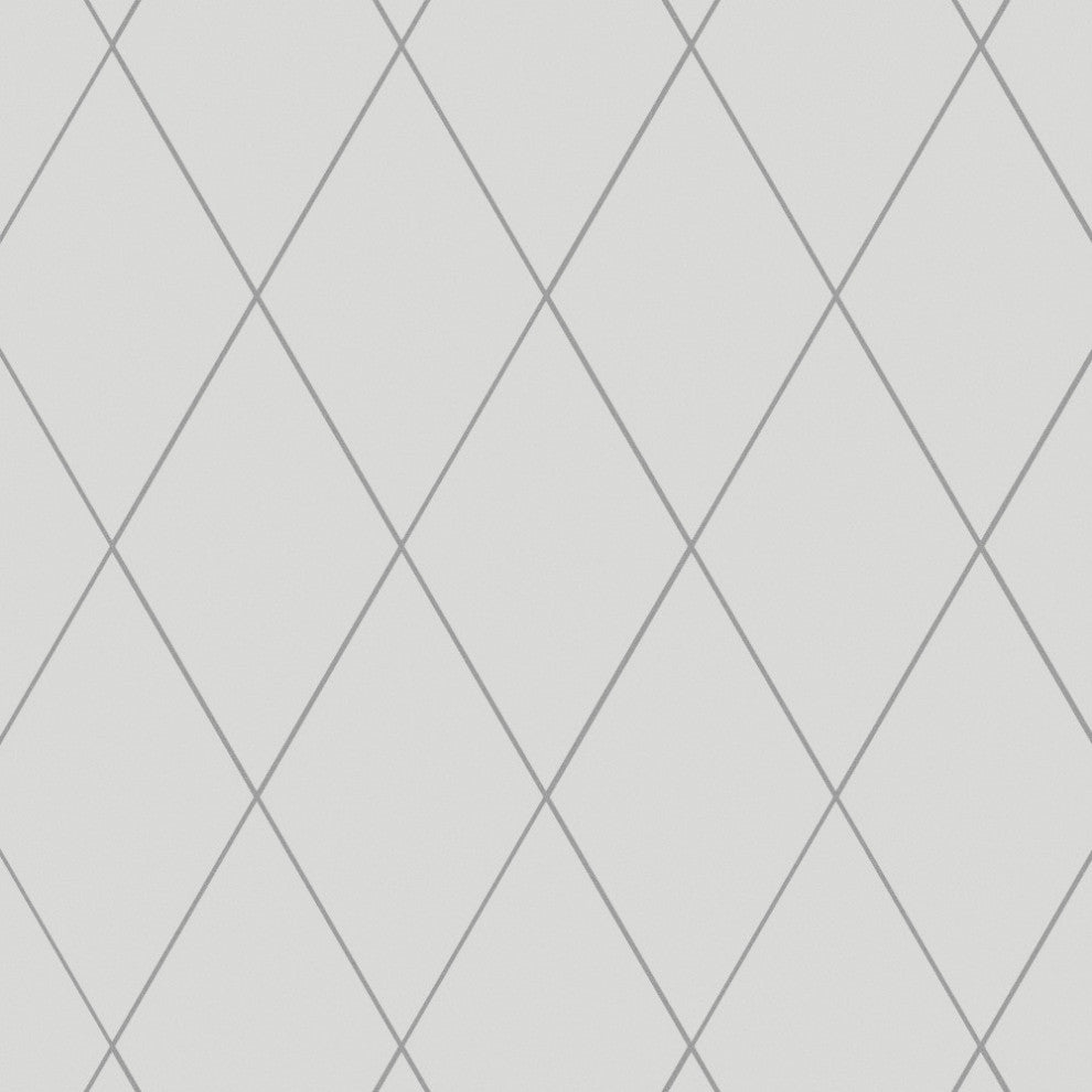 Rhombus Porcelain Tile, Smooth White