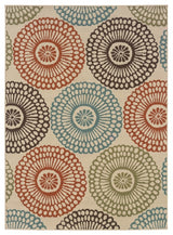 Montego 697J6 Beige/Blue 3'7" x 5'6" Rug