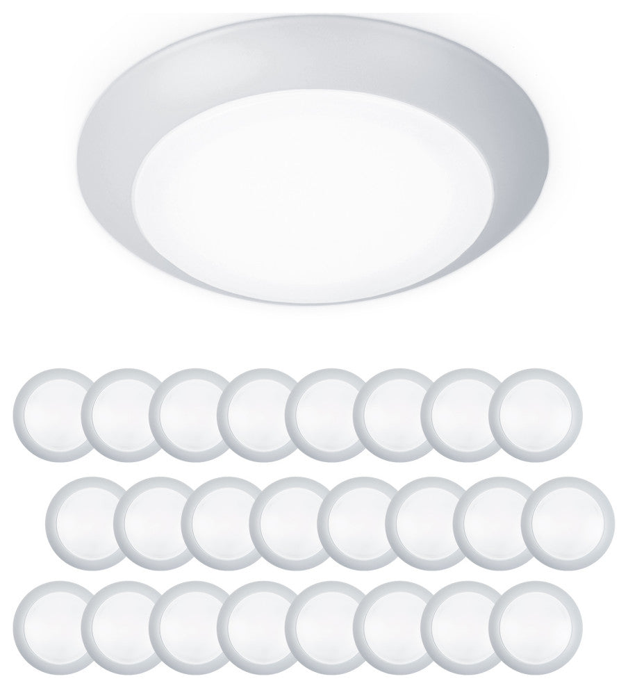 Disc LED Energy Star Flush Mount and Retrofit Kit, White