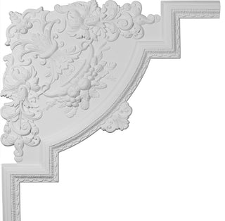 28"W x 28"H x 3/4"P Loera Panel Moulding Corner