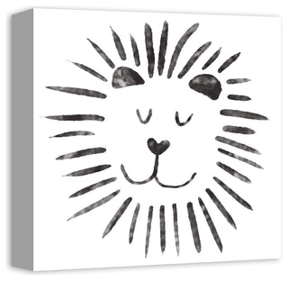 Lovely Lion 12x12 Canvas Wall Art