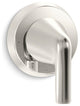 Taper by Bjarke Ingels Volume Control Trim, Lever, Nickel Silver