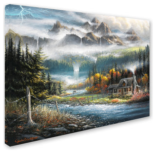 Chuck Black 'Paradise Valley' Canvas Art, 19x14