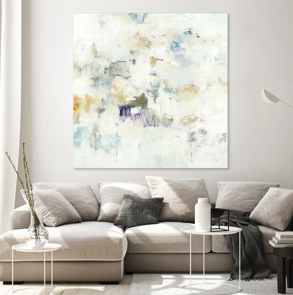 Off the Wall - 54 x 54 by Lisa Ridgers