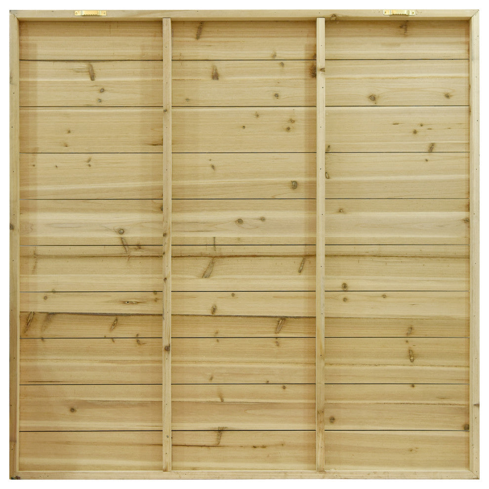 "Woodland Story 2" Wall Art Printed On Solid Fir Wood Planks