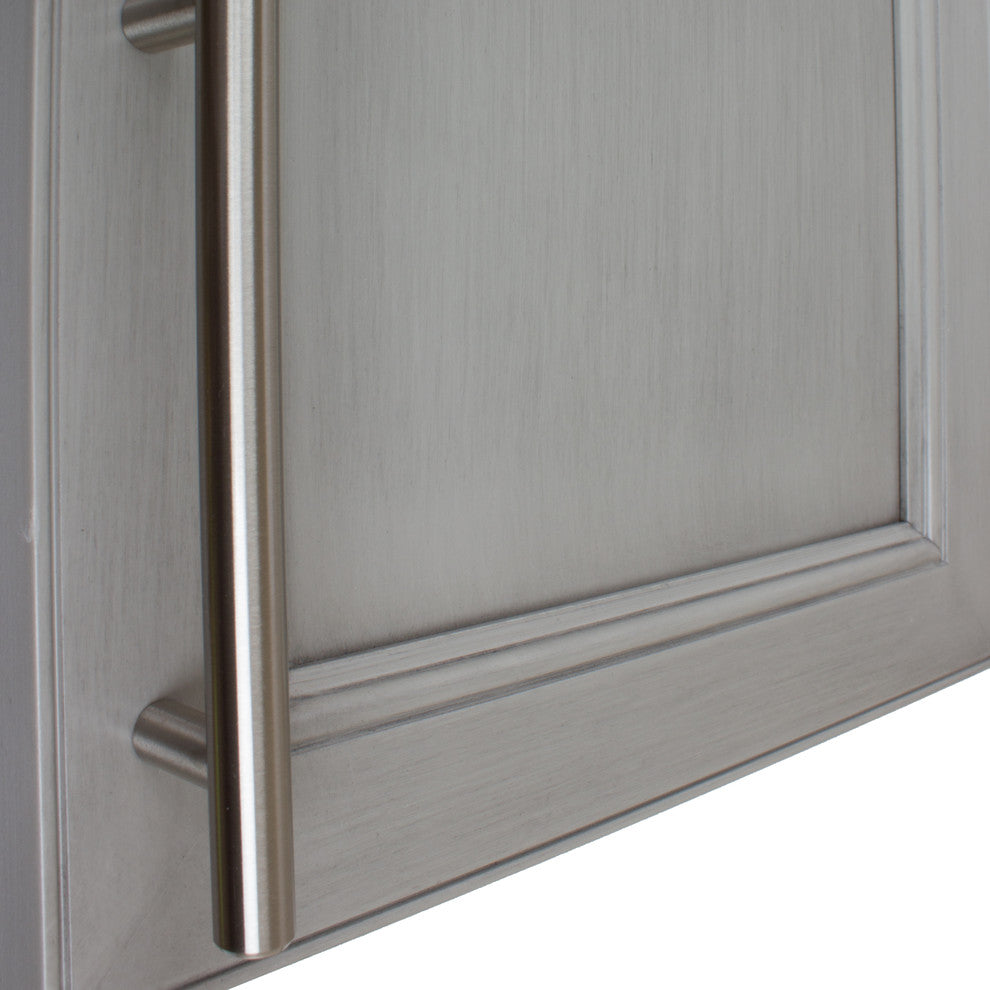 5" Center Solid Steel Cabinet Hardware Thick Bar Pull