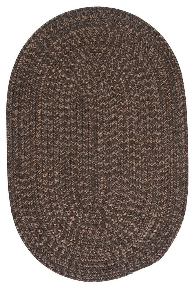 Colonial Mills Hayward HY99 Bark Traditional Area Rug, Oval 2'x6'