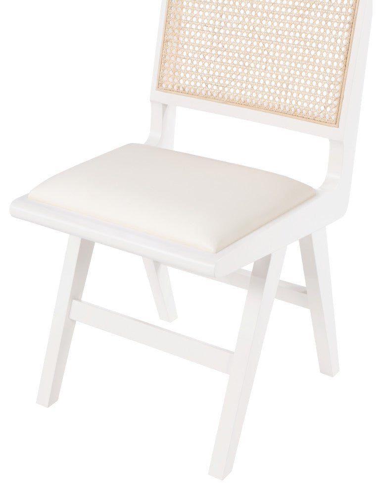 Abby Chair, White, White Finish, Side Chair