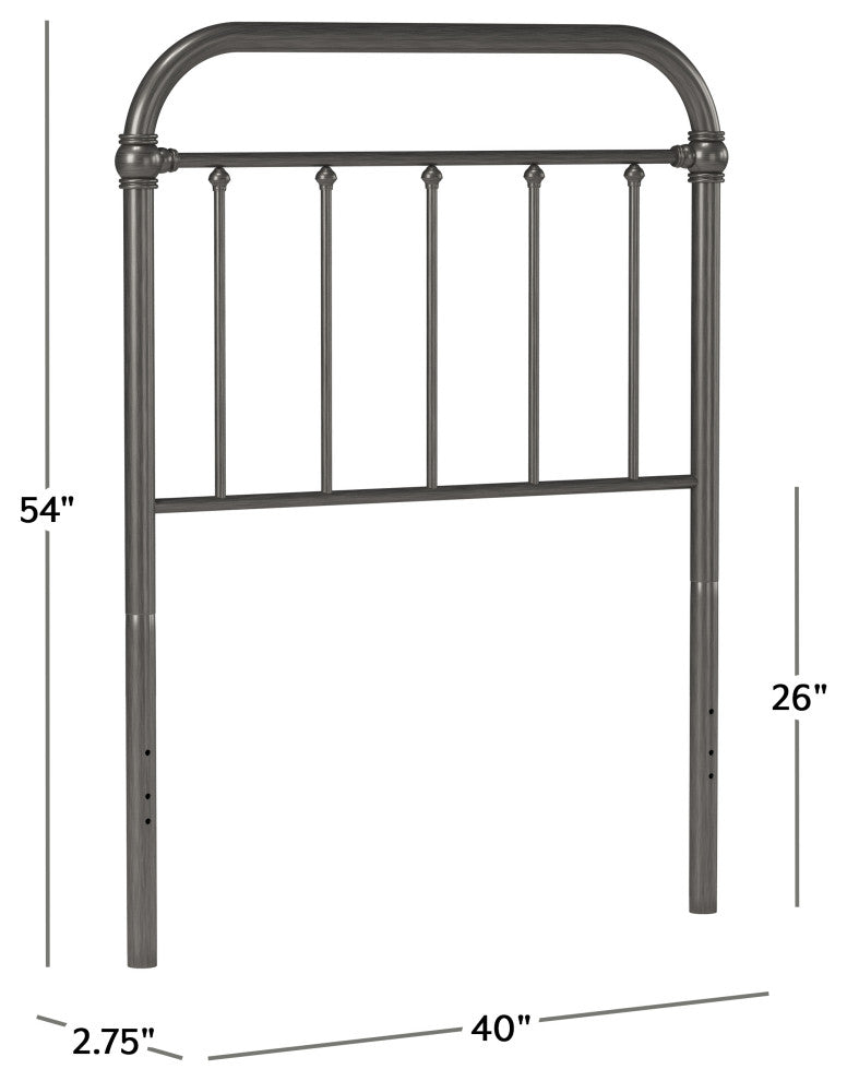 Hillsdale Kirkland Metal Twin Headboard