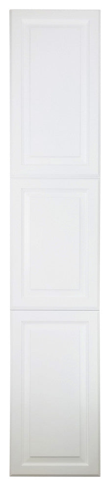 Cedarhurst Recessed Medicine Cabinet 87h x 15.5w x 3.5d, White Enamel