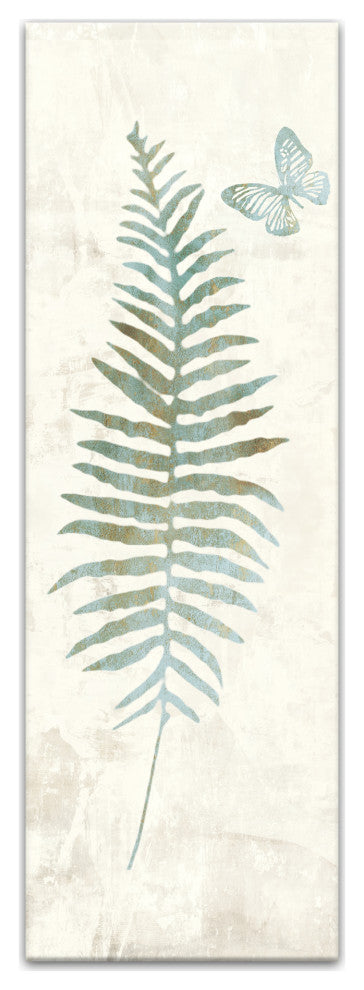 Butterfly Fern 12"x36" Canvas Wall Art