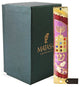 Hand Painted Enamel Mezuzah Embellished With a Menorah and Priestly Breastplate