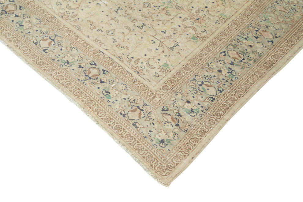Rug N Carpet - Handmade Oriental 6' 6'' x 9' 2'' Unique Area Rug