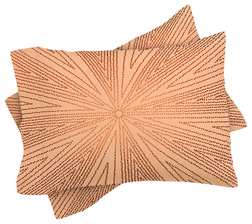 Iveta Abolina Rust Leaf Duvet Cover Set, Twin XL